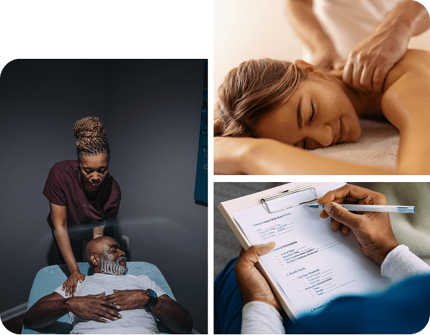 Scheduling a Relaxing massage treatment at Schedule at massage at Chicago Restorative Massage and Acupuncture located at 805 Milwaukee Ave Chicago IL